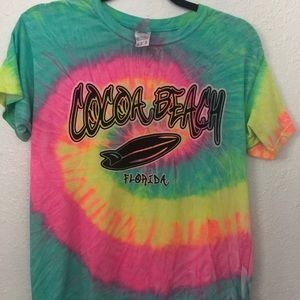 Color tone cocoa beach Florida T-shirt